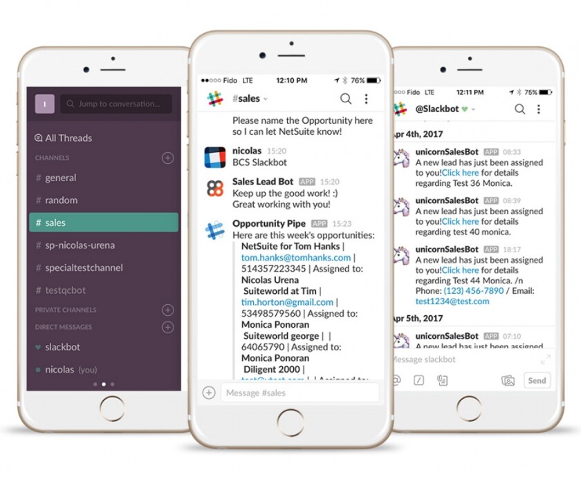 SlackBot for NetSuite