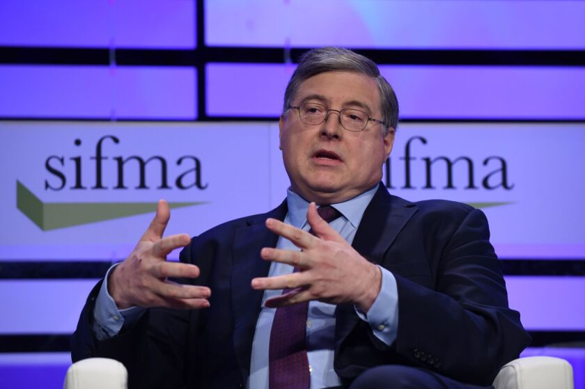 FINRA CEO Robert Cook at SIFMA conference photo provided by SIFMA 2018.jpeg