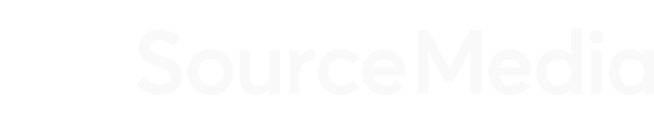 SourceMedia Logo White