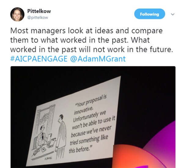 Engage 2018 - Innovation cartoon