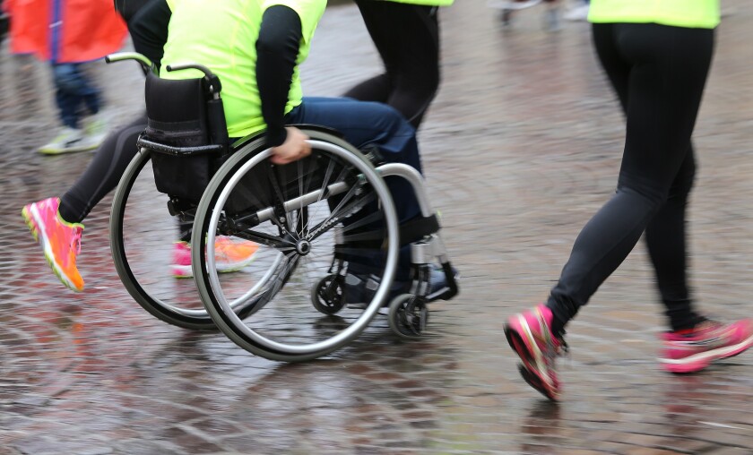 ADA Wheelchair user