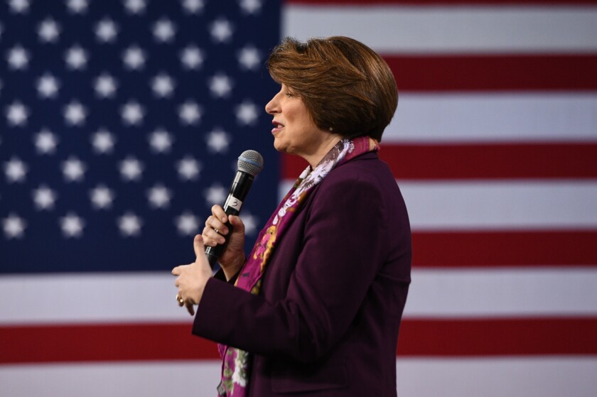 Sen. Amy Klobuchar, D-Minn.