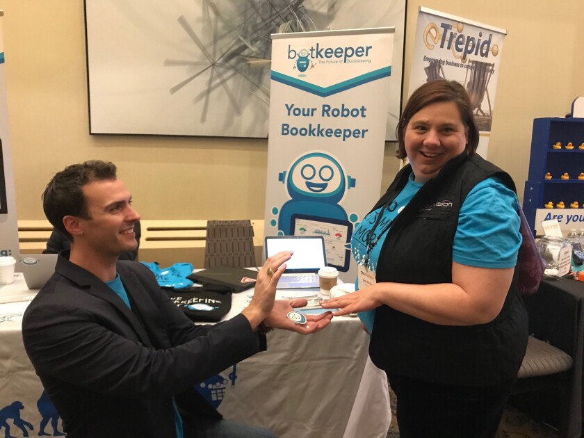 Botkeeper CEO Enrico Palmerino and Jody Padar