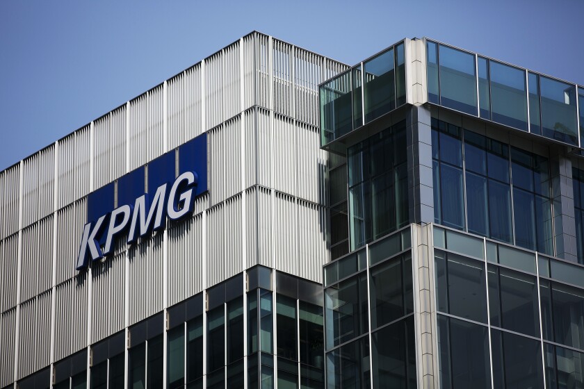 KPMG by Bloomberg News