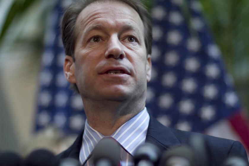 Representative Peter Roskam, an Illinois Republican and chairman of the House Ways and Means Oversight Subcommittee.