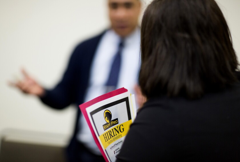 job fair hiring bloomberg
