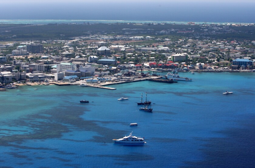 George Town in Grand Cayman, Cayman Islands