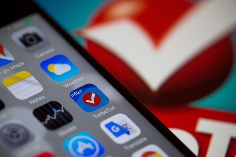 The TurboTax app