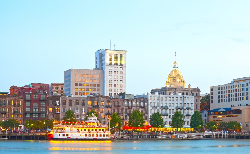 Downtown Savannah, Georgia