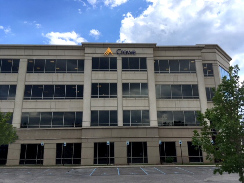 Crowe's offices in Indianapolis