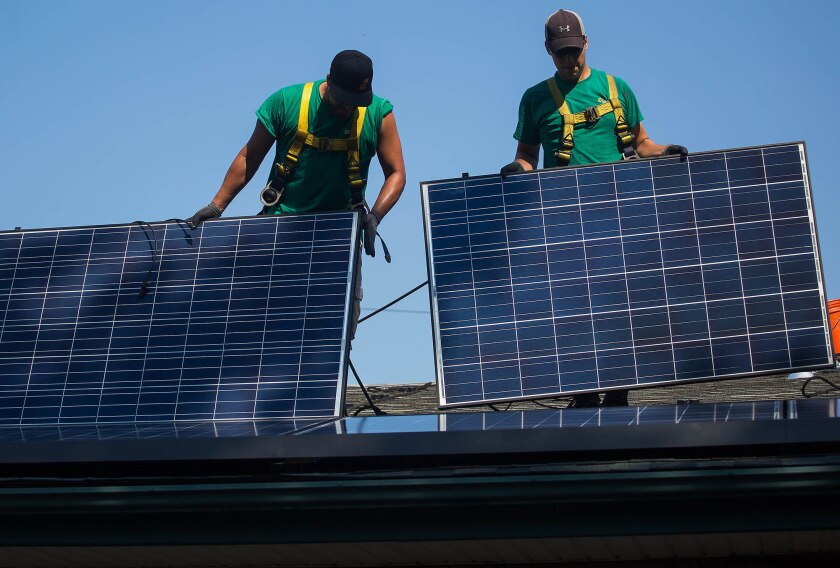 Solar panel installers
