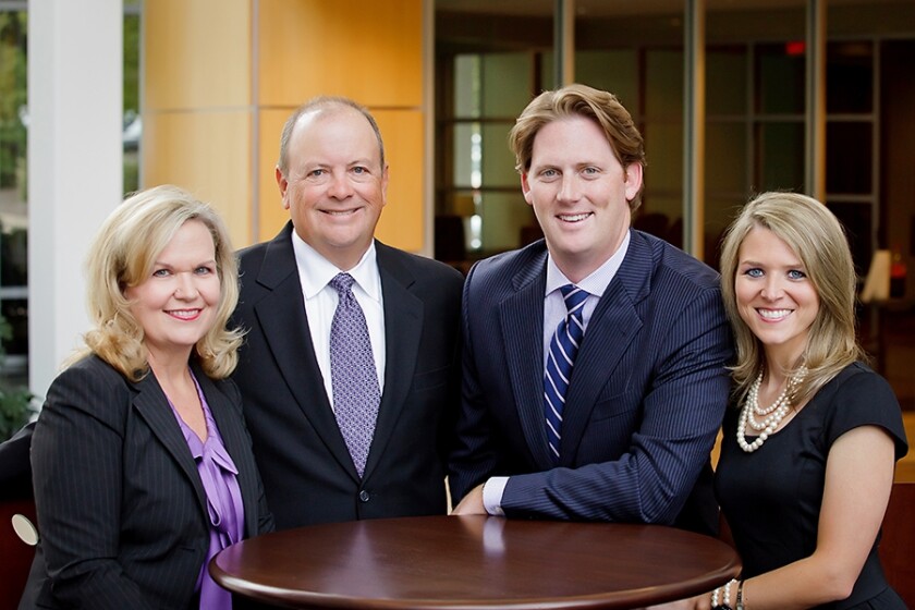 Raymond James advisors Susan Crunk, Alan Williams, Thomas Hunter, Katie Ward