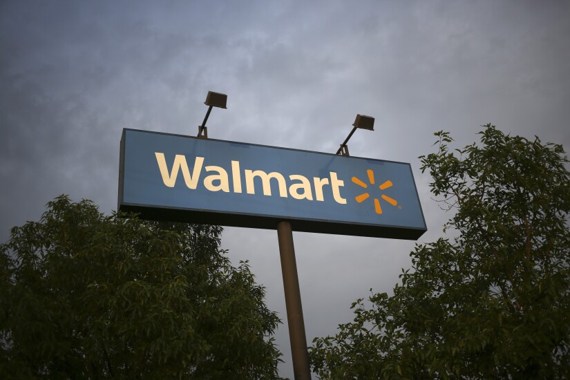 Wal-Mart sign