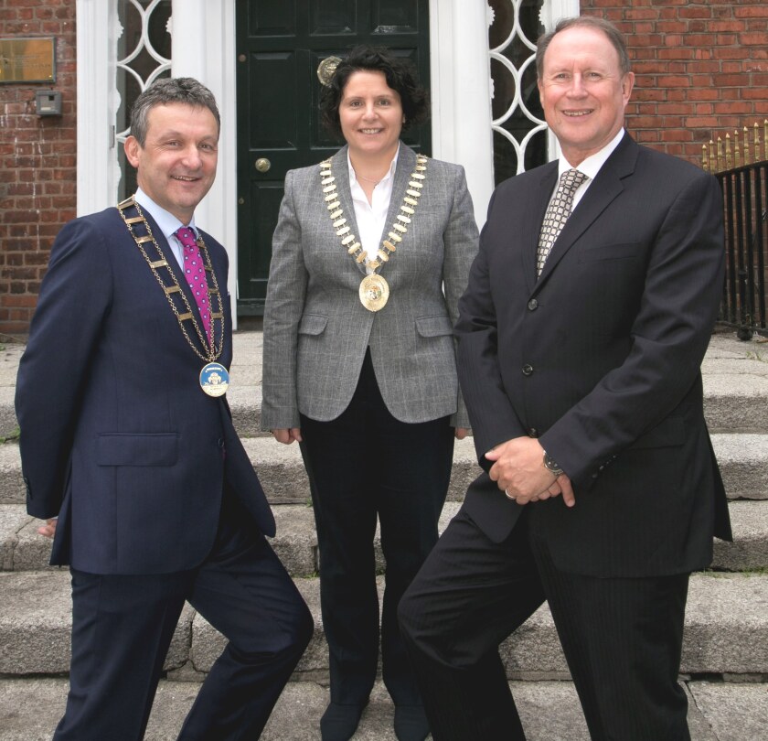 IIPA President John McCarrick (left) with CPA Ireland President Deirdre Kiely and CPA Ireland CEO Eamonn Siggins
