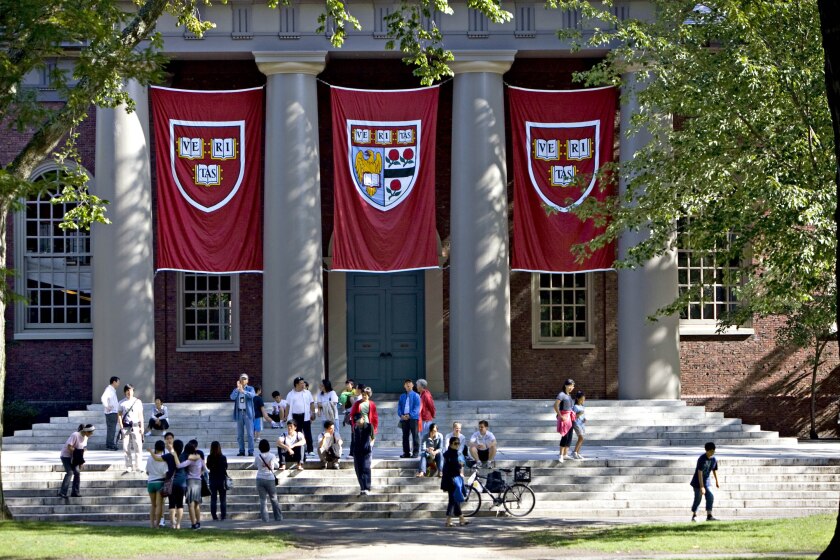 Harvard University in Cambridge, Massachusetts