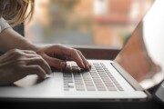 woman at computer