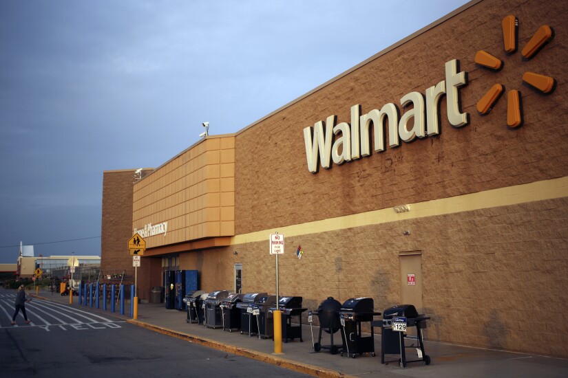 Walmart storefront