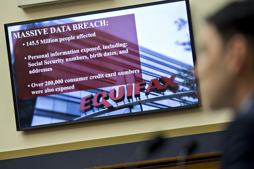 House Financial Services Committee Hearing On The Equifax Data Breach