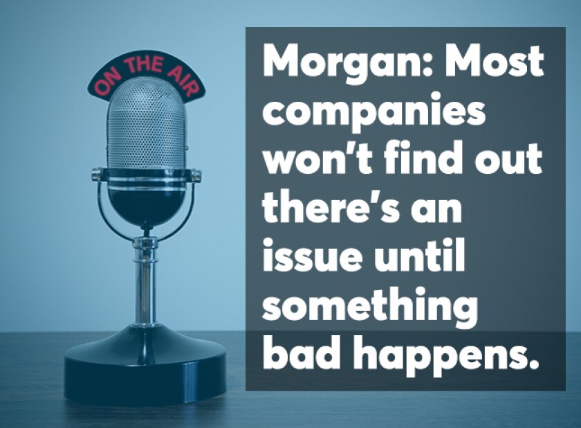 Amy Morgan podcast screen