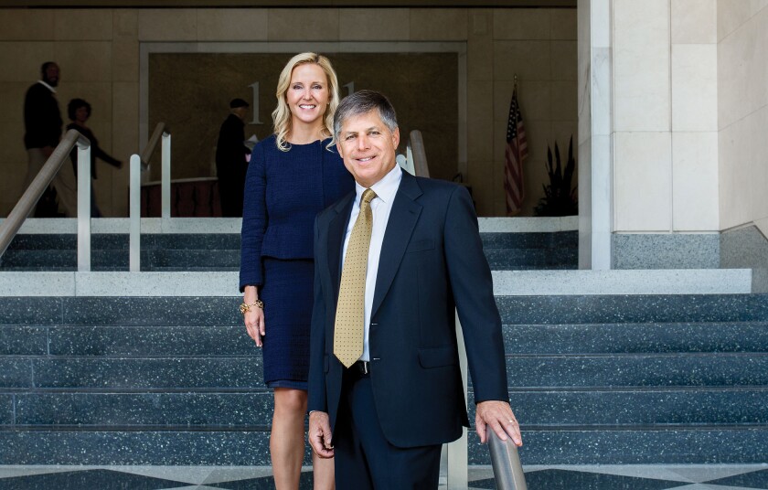 Siegfried director and head of leadership advisory services Amy Devlin, and founder Robert Siegfried