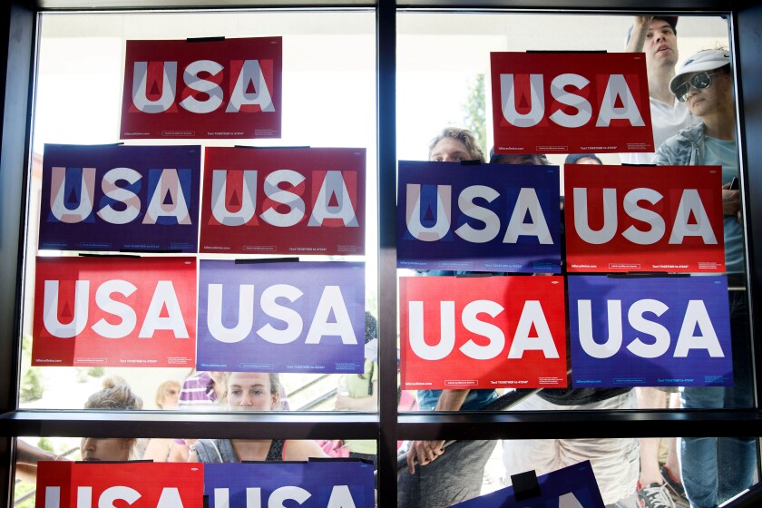 Election-Rally-Politics-Bloomberg News