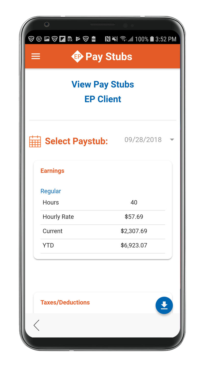 Accountantsworld EPPR client portal app