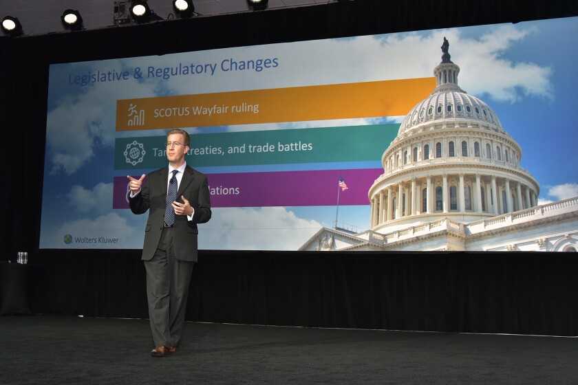 Wolters Kluwer Tax & Accounting North America CEO Jason Marx at CCH Connections