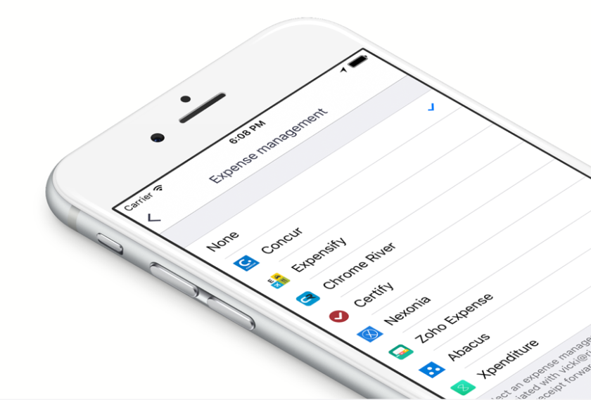 Lyft expense management integrations