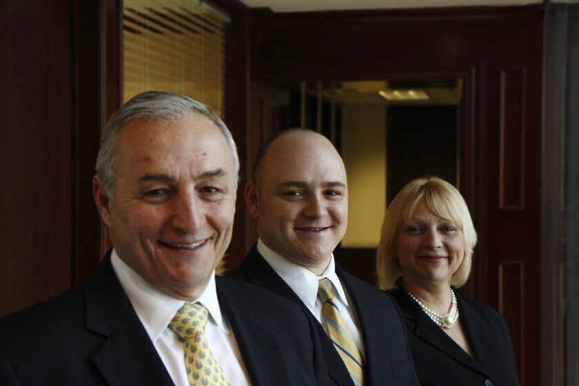 John Brewster, Randall Brewster and Susan McGeachan of Ameriprise