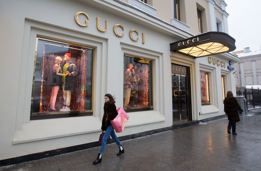 Gucci store in Moscow