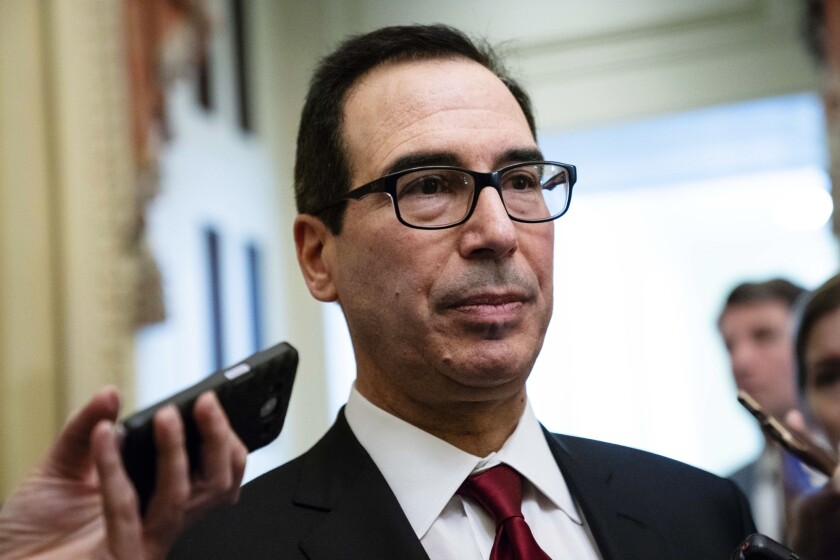 Treasury Secretary Steven Mnuchin