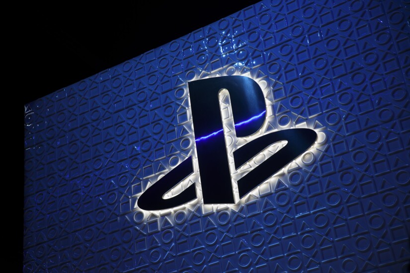 The Sony PlayStation logo.