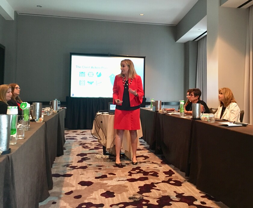 Rainmaker Companies' Adelaide Ness at the 2019 SuperConference
