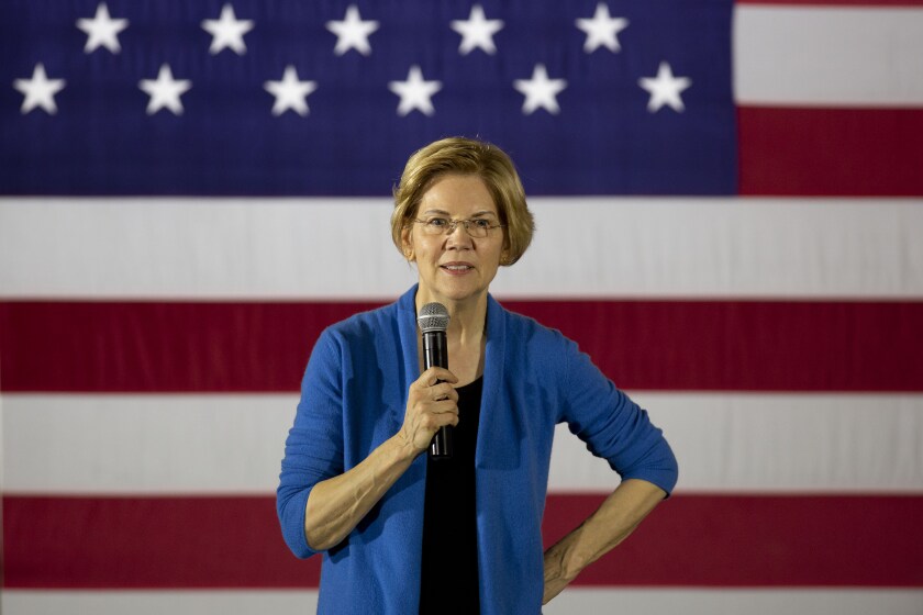 Sen. Elizabeth Warren, D-Mass.