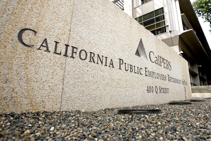 Calpers is reviewing a proposal to hire a partner — BlackRock and Goldman Sachs are among six candidates — to oversee co-investments, separately managed accounts and other strategies beyond traditional funds.