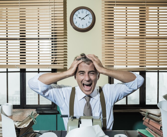 Angry accountant