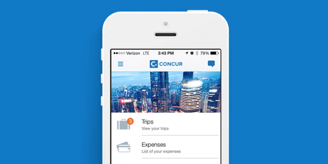 Concur app