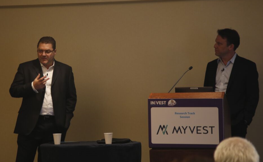 Aite Group's Alois Pirker and MyVest CEO Anton Honikman
