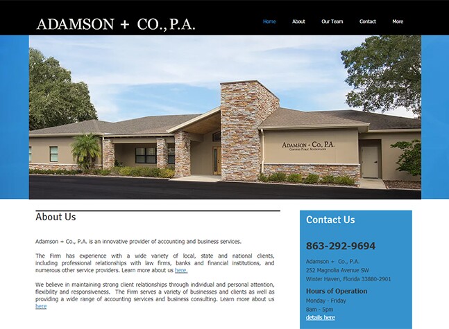 Best Firm - Adamson + Co.