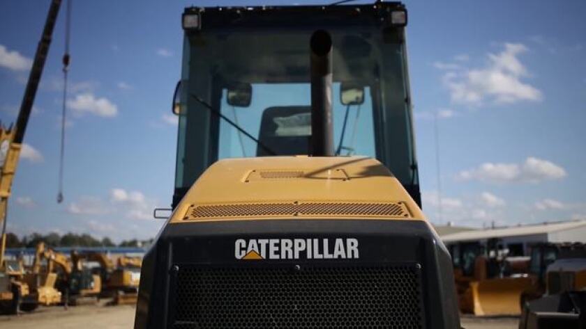 Caterpillar tractor