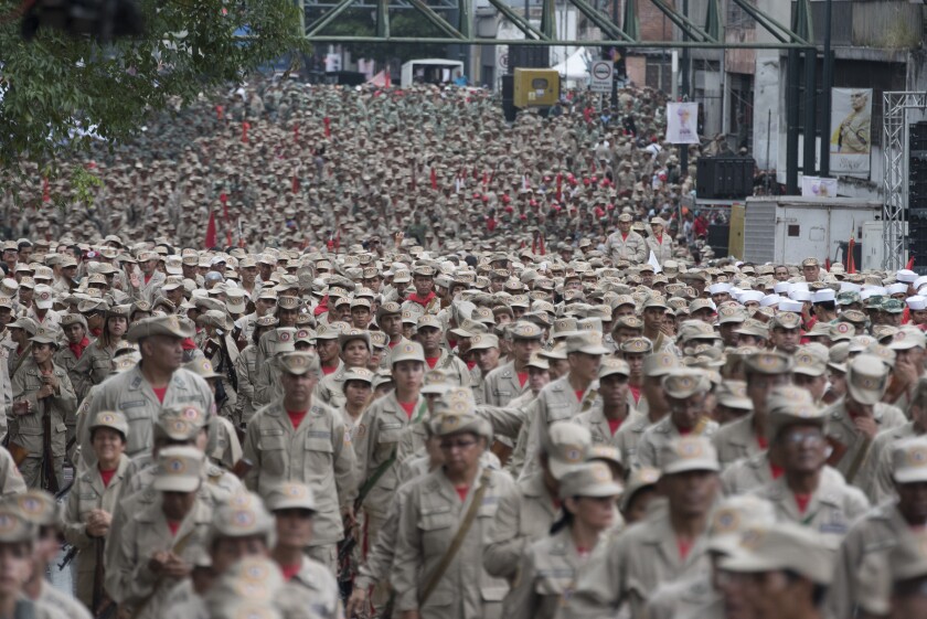 Members of Venezuelan militia