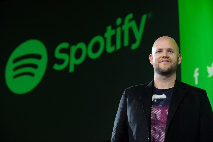 Spotify CEO Daniel Ek
