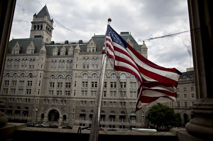 The Trump International Hotel in Washington, D.C.
