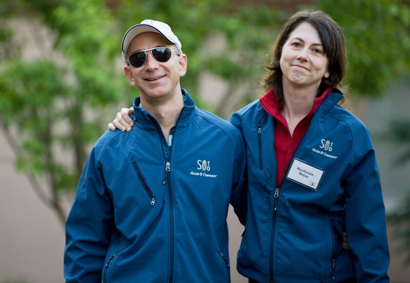 Jeff Bezos and MacKenzie Bezos to divorce-Bloomberg News