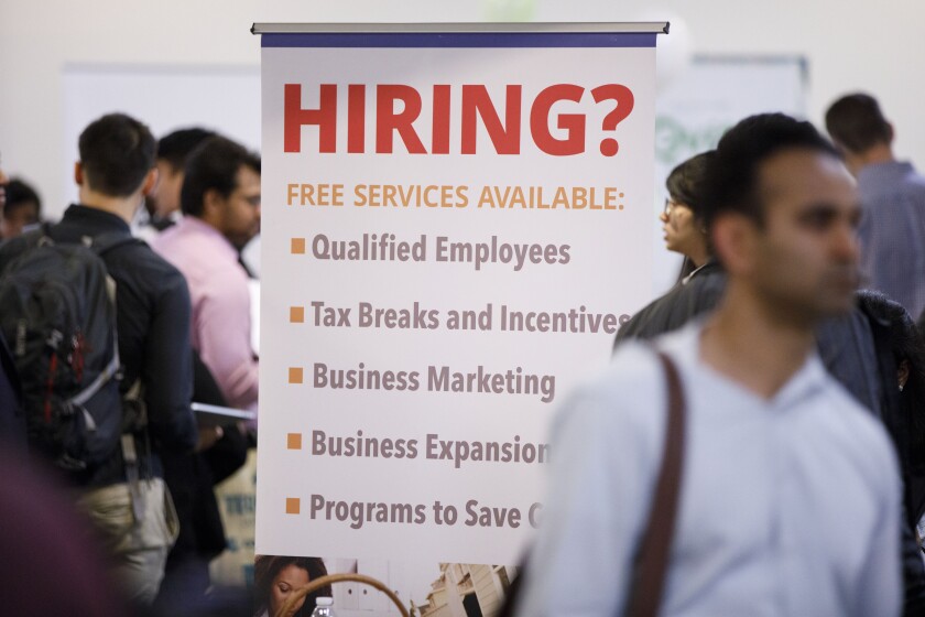 now hiring sign IAG
