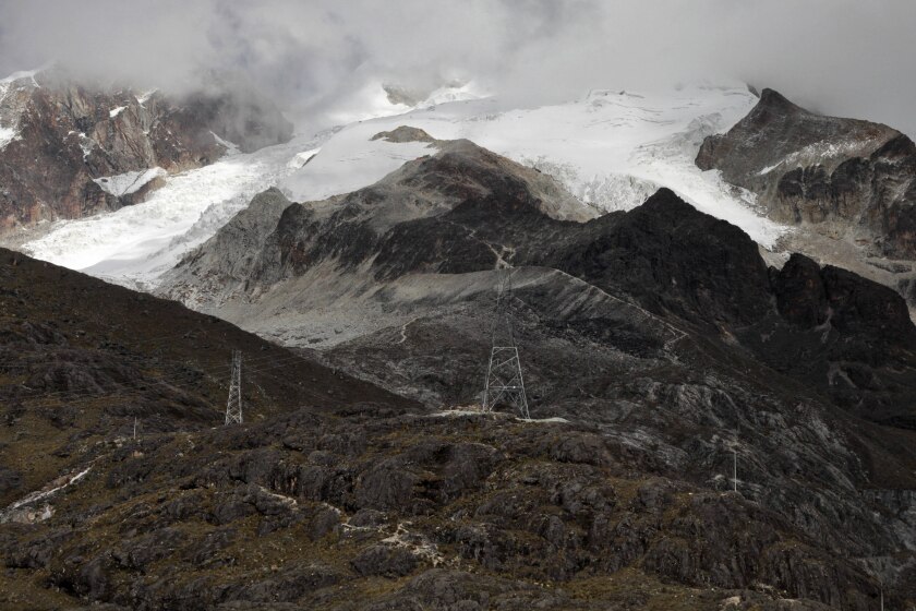 Receding glaciers threaten water supplies in Bolivia