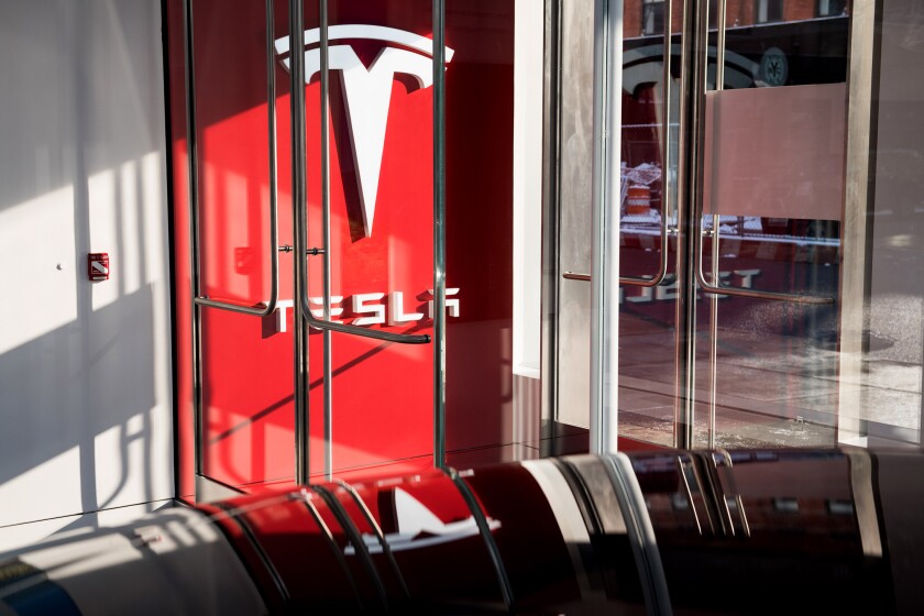 Tesla's offices