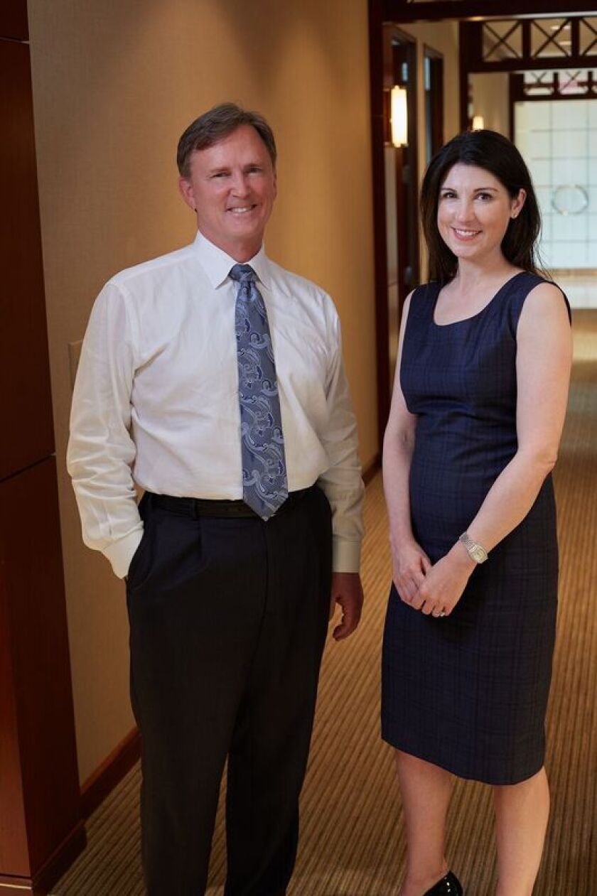 Leslie Thompson and Bob Phillips of Spectrum Management Group