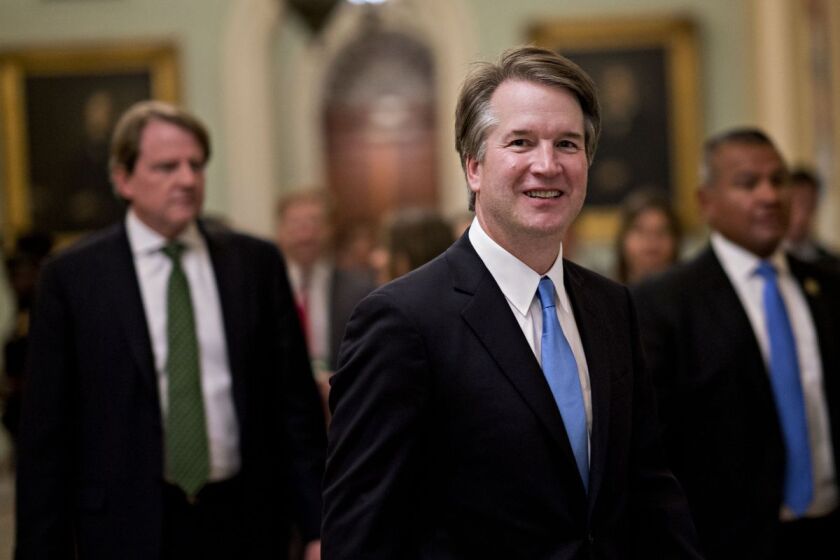 Supreme Court Nominee Brett Kavanaugh Meets With Lawmakers On Capitol Hill