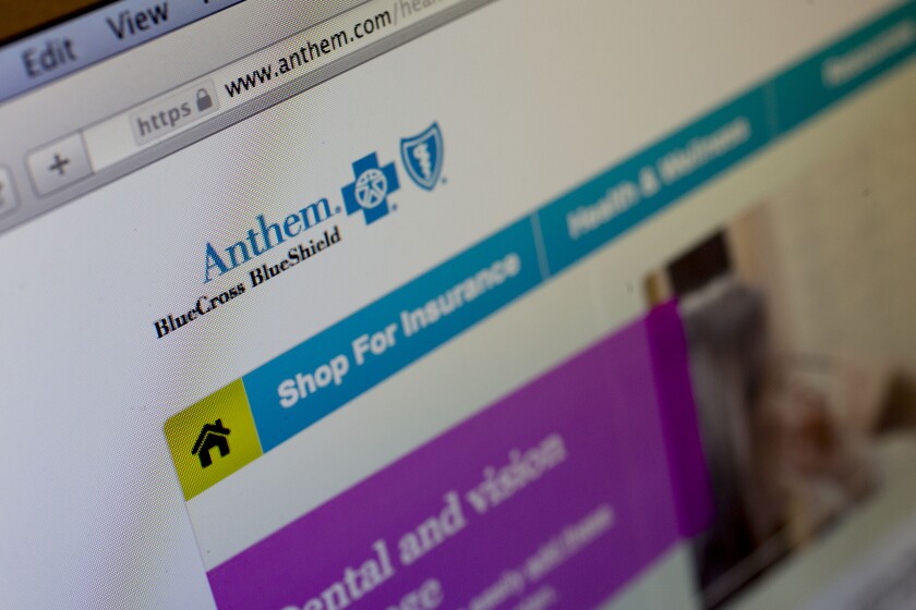 Anthem website